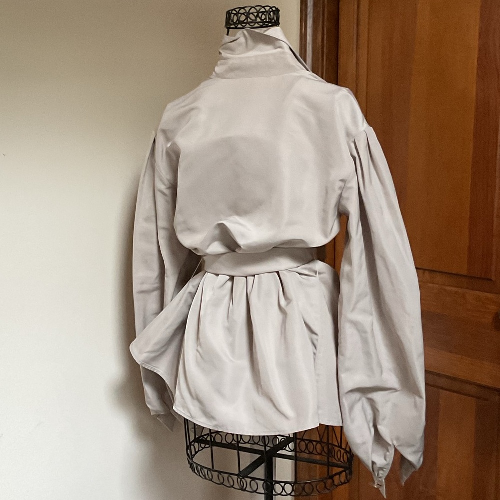 Lafayette 148 New York Pale Grey JACKET, NWTGS - Picture 4 of 8
